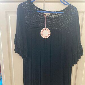 Umgee black dress NWT Large
